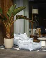 WIGIWAMA - Repose - pieds Carré Azure