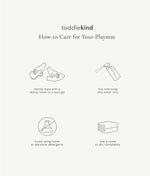 TODDLEKIND - Premium Foam Playmats | Deco - Ecru