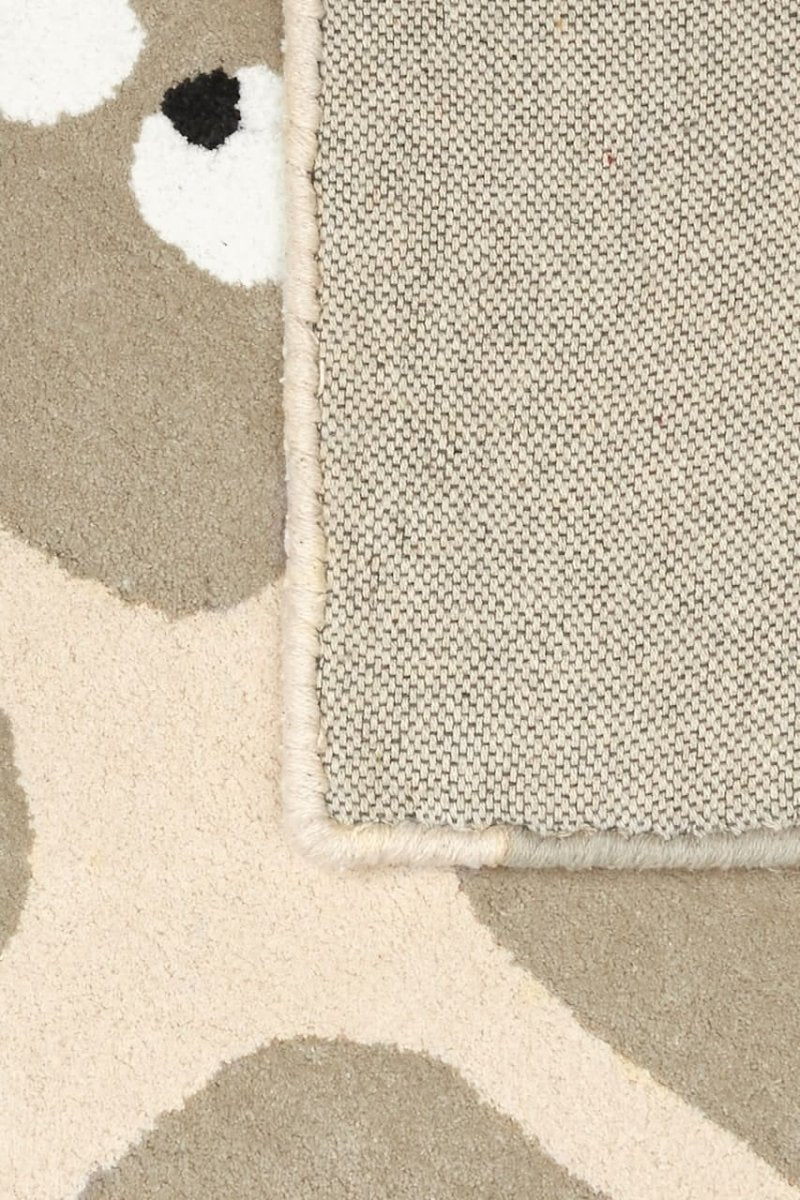 BLEUU - STUDIO - Tapis Enfant Bidules Beige 120 x 170 Cm