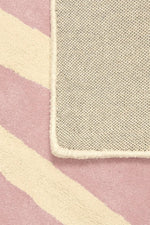 BLEUU - STUDIO - Tapis Enfant Mikado Rose 100 x 130 Cm