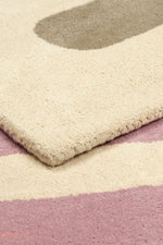 BLEUU - STUDIO - Tapis Enfant Mikado Rose 120 x 170 Cm