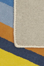 BLEUU - STUDIO - Tapis Enfant Sunset Bleu 120 x 170 Cm