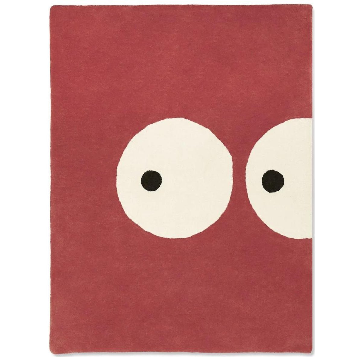 BLEUU - STUDIO - Tapis Enfant Zoeils Terracotta 120 x 170 Cm
