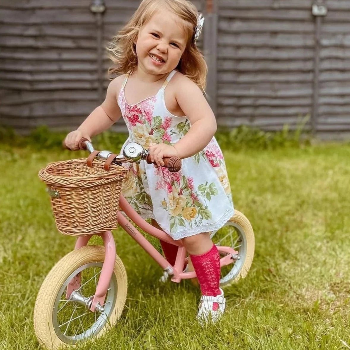BOBBIN BIKES - Draisienne Gingersnap 12" - Rose Pâle