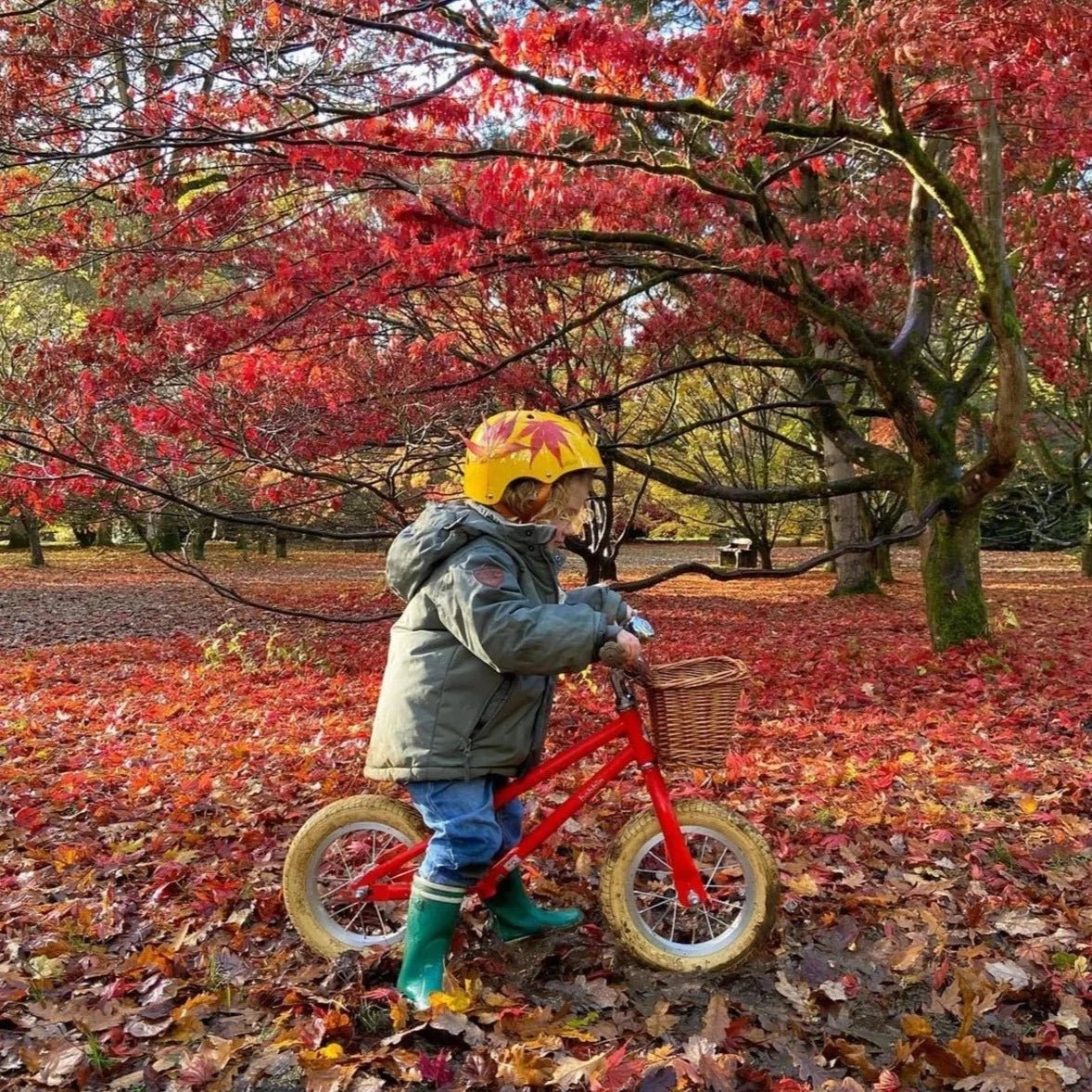 BOBBIN BIKES - Draisienne Moonbug 12" - Rouge