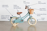 BOBBIN BIKES - Vélo Enfant Gingersnap 12" - Bleu Ciel