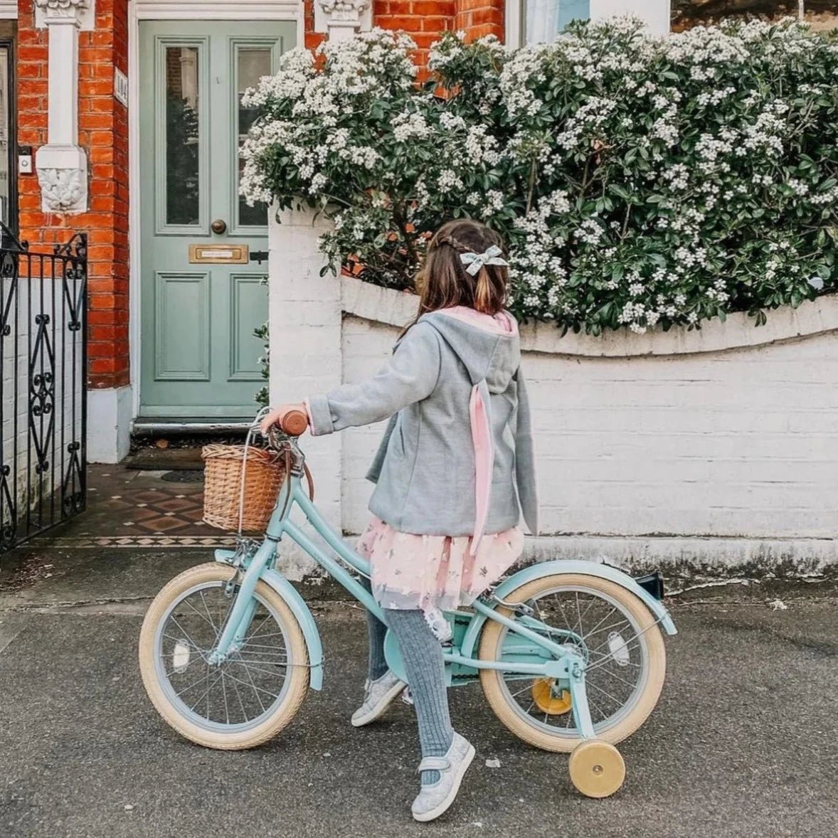 BOBBIN BIKES - Vélo Enfant Gingersnap 16" - Vert Pâle