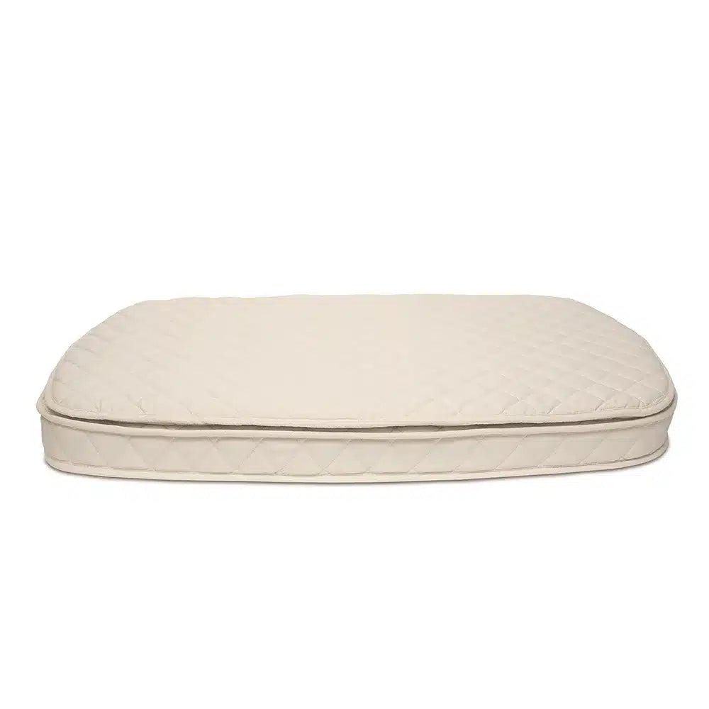 CHARLIE CRANE - Lit KIMI 120 Avec Matelas Coco Naturel + Surmatelas + Lacets Hazelnut