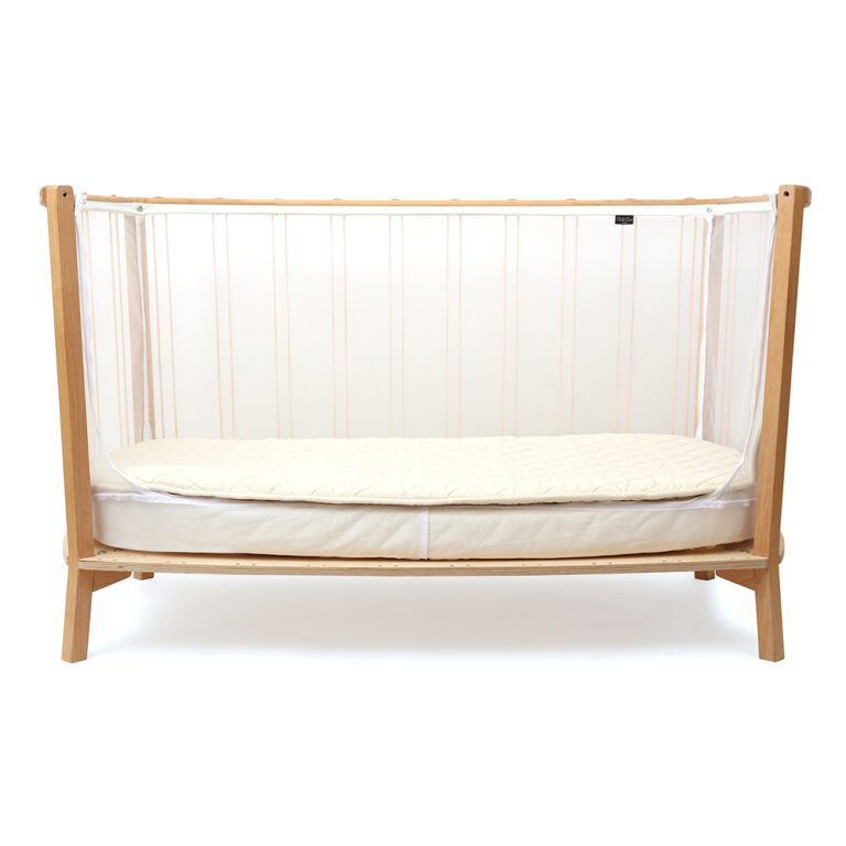 CHARLIE CRANE - Lit Kimi 120 Avec Matelas En Mousse + Surmatelas + Lacets Bois De Rose