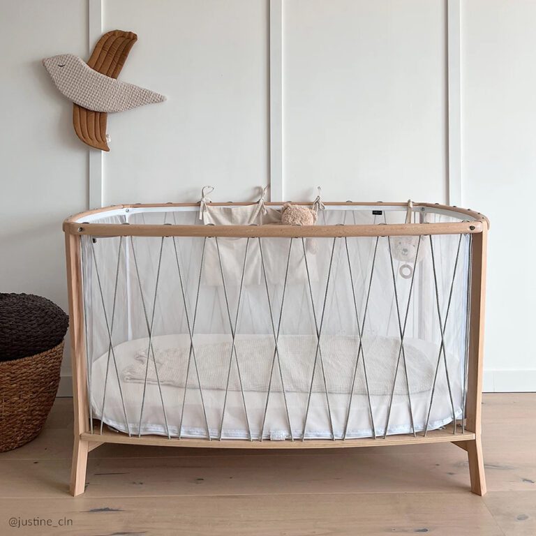 CHARLIE CRANE - Lit Kimi 120 Avec Matelas En Mousse + Surmatelas + Lacets Lichen