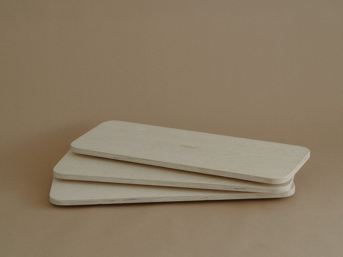 FITWOOD - Planche D'équilibre ALAVA - Blanc