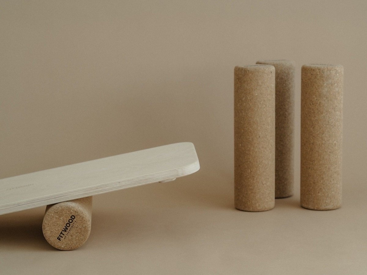 FITWOOD - Planche D'équilibre ALAVA - Blanc