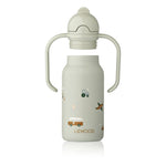 LIEWOOD - Gourde En Acier Inox Kimmie 250 Ml - Véhicules/Dove Blue Mix