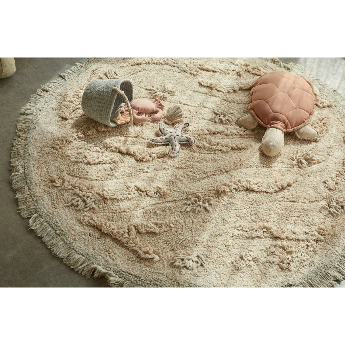 LORENA CANALS - Coussin Lavable - Tortue