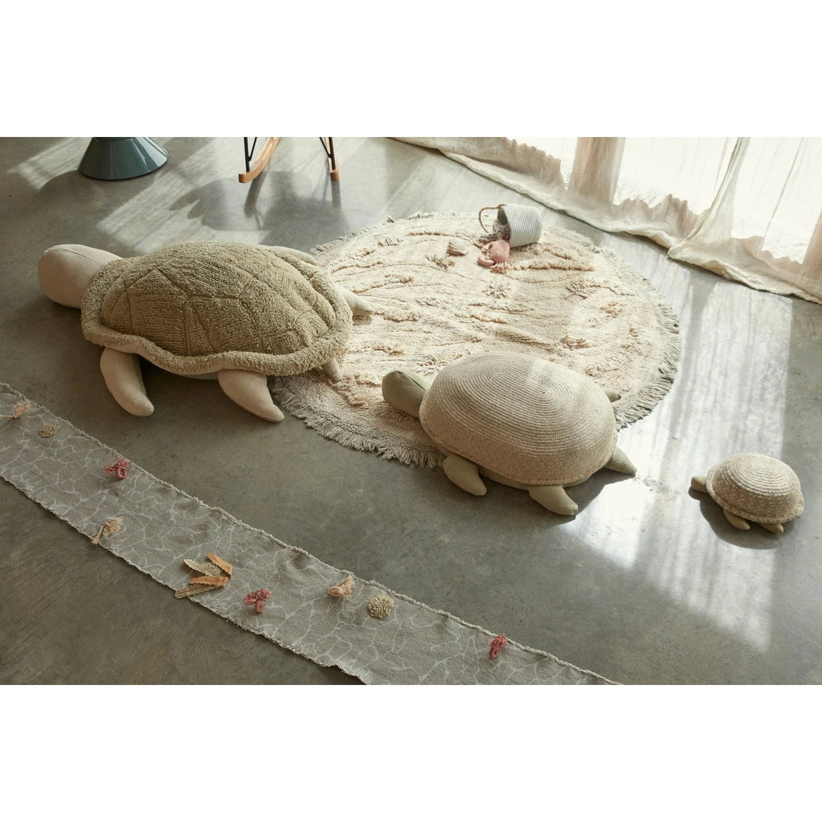 LORENA CANALS - Panier Bébé - Tortue