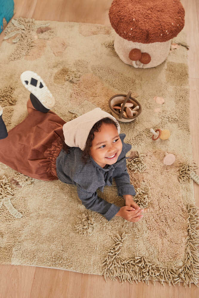 LORENA CANALS - Tapis de Jeux Lavable Mushroom Forest 120 X 160 cm