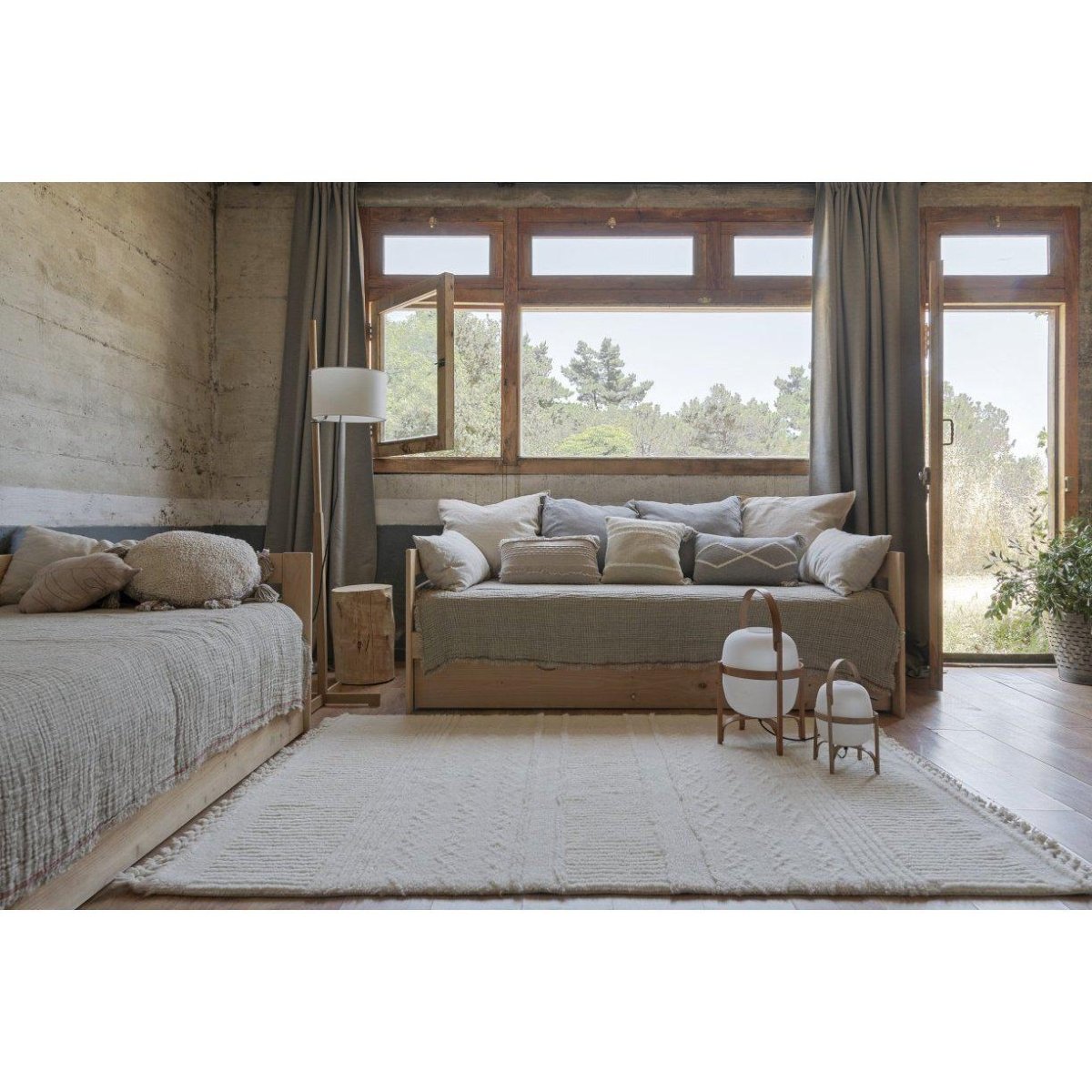 LORENA CANALS - Tapis En Laine Ari Sheep Blanc 120 X 170 cm