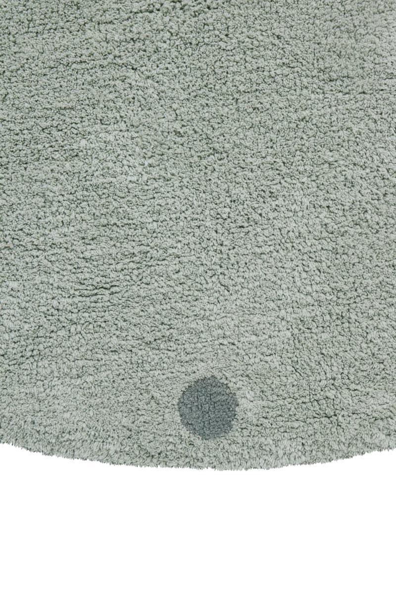 LORENA CANALS - Tapis Lavable Rond Dot Blue Sage