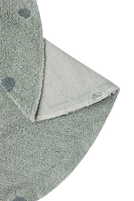 LORENA CANALS - Tapis Lavable Rond Dot Blue Sage
