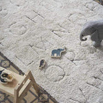 LORENA CANALS - Tapis Lavable Rugcycled Abc 140 X 200 cm