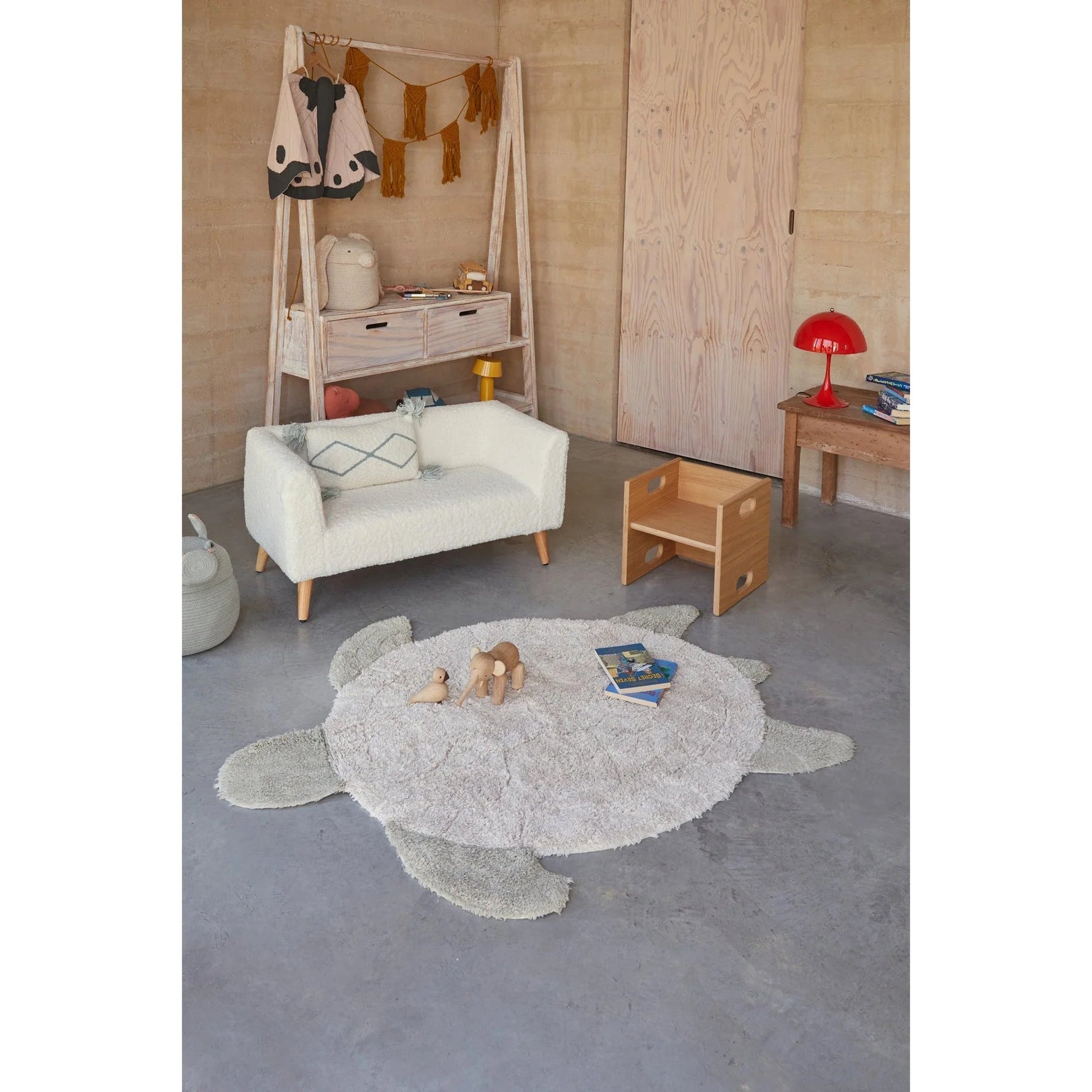 LORENA CANALS - Tapis Lavable Tortue De Mer 110 X 130 Cm