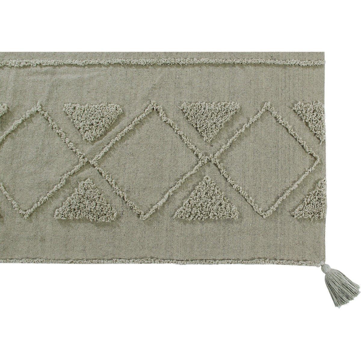 LORENA CANALS - Tapis Lavable Tribu Olive 200 X 300 cm