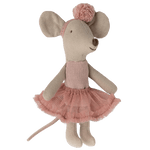 MAILEG - Souris Ballerine, Petite Soeur, Rose