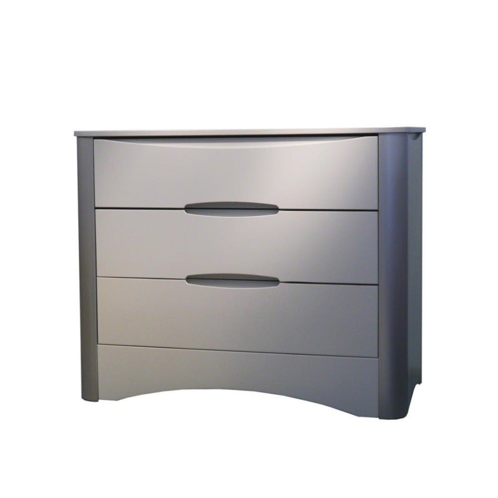 MATHY BY BOLS - Commode 3 Tiroirs FUSION Profiles Anodise