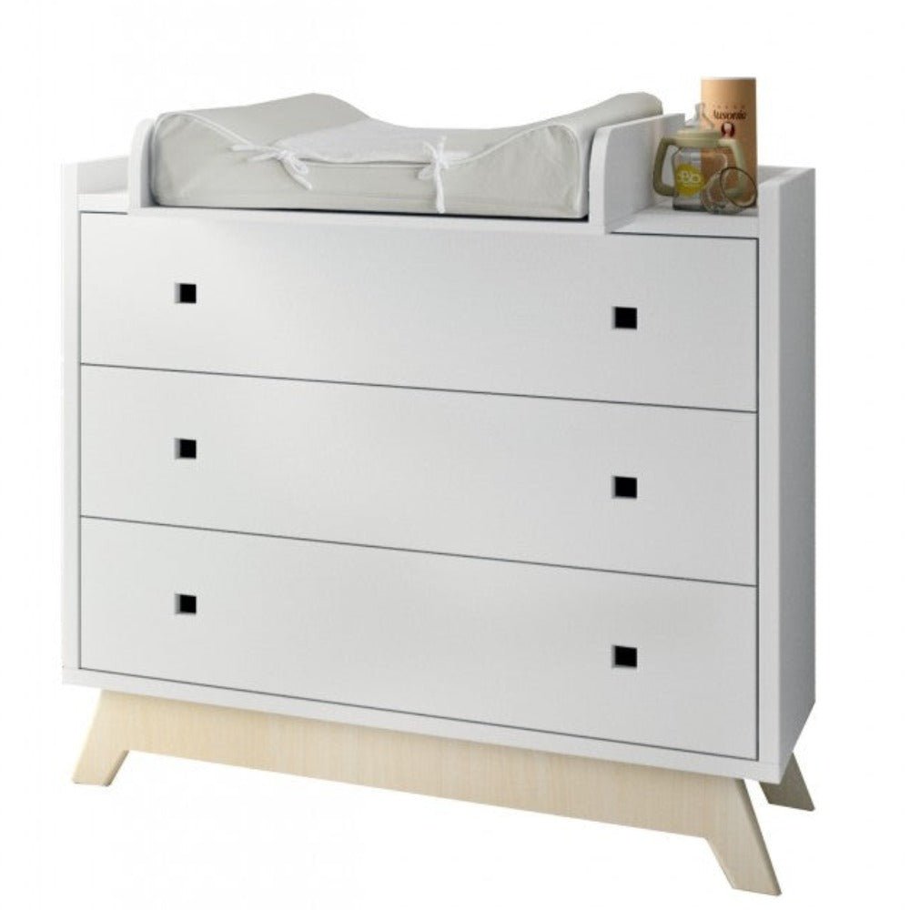 MATHY BY BOLS - Commode MADAVIN 3 Tiroirs Avec Pieds Multiplex Bouleau