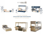 MATHY BY BOLS - Lit Simple Montessori DISCOVERY 90 X 190 Cm