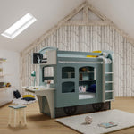 MATHY BY BOLS - Lit WAGON 90x190 cm