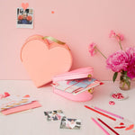 MERI MERI - Lot De 2 Valises Cœurs - Set De 2