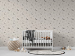 MUNKS & ME - Papier Peint Chambre Enfant à Motif Répété - Chiot