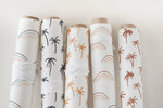 MUNKS & ME - Papier Peint Chambre Enfant à Motif Répété - Rainbow Wave | Marine