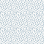MUNKS & ME - Papier Peint Chambre Enfant à Motif Répété - Saupoudrer - Bleu