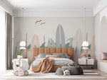 MUNKS & ME - Papier Peint Chambre Enfant Paradis Des Surfeurs