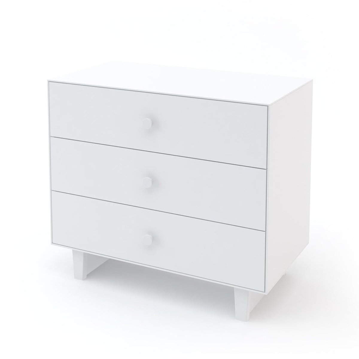 OEUF NYC - Commode Merlin 3 Tiroirs Rhea - Blanc