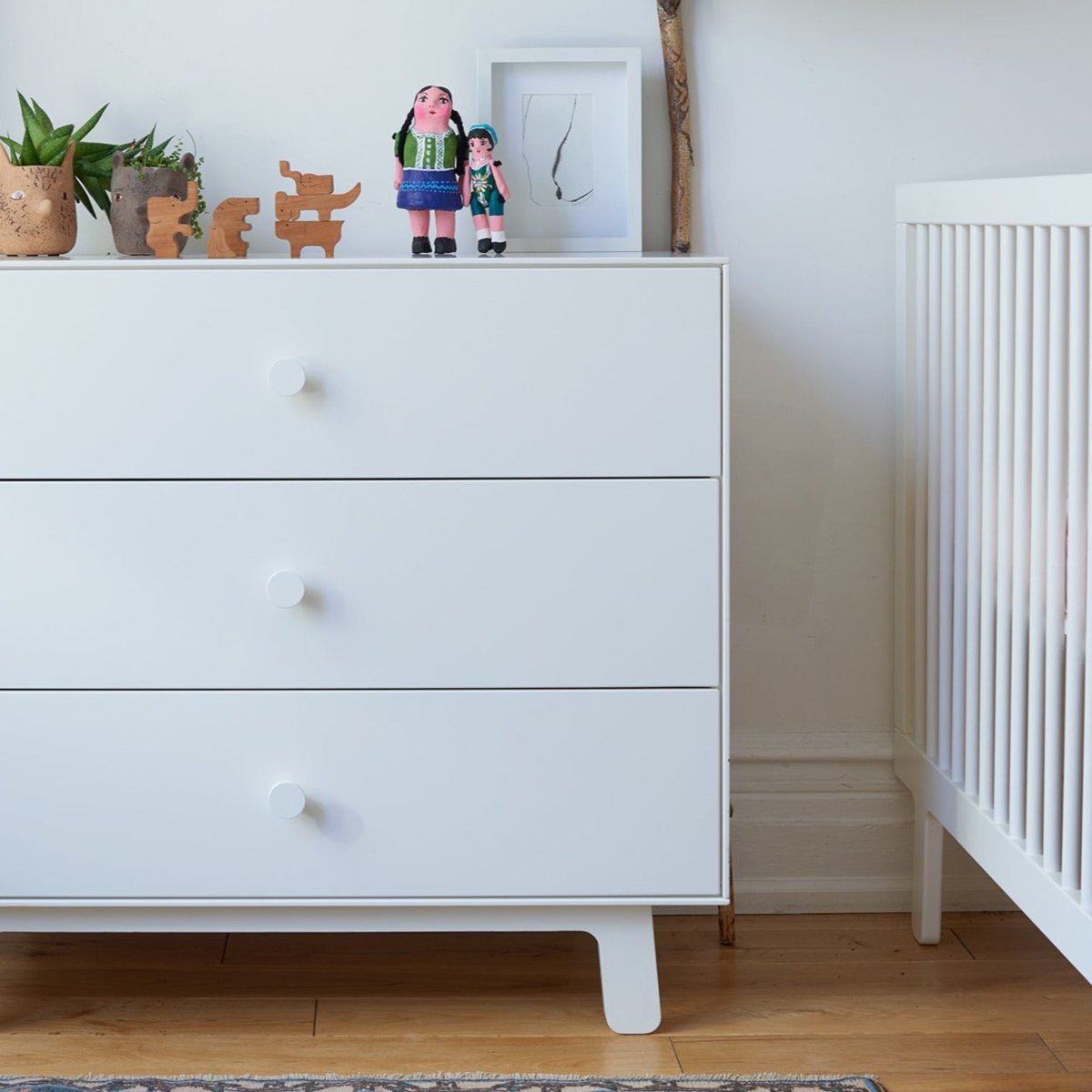 OEUF NYC - Commode Merlin 6 Tiroirs Sparrow - Blanc