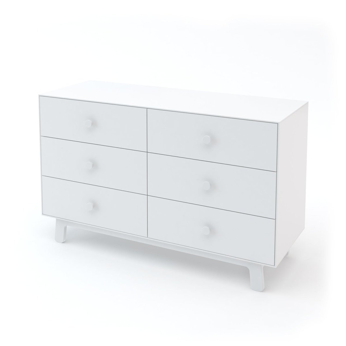 OEUF NYC - Commode Merlin 6 Tiroirs Sparrow - Blanc