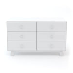 OEUF NYC - Commode Merlin 6 Tiroirs Sparrow - Blanc
