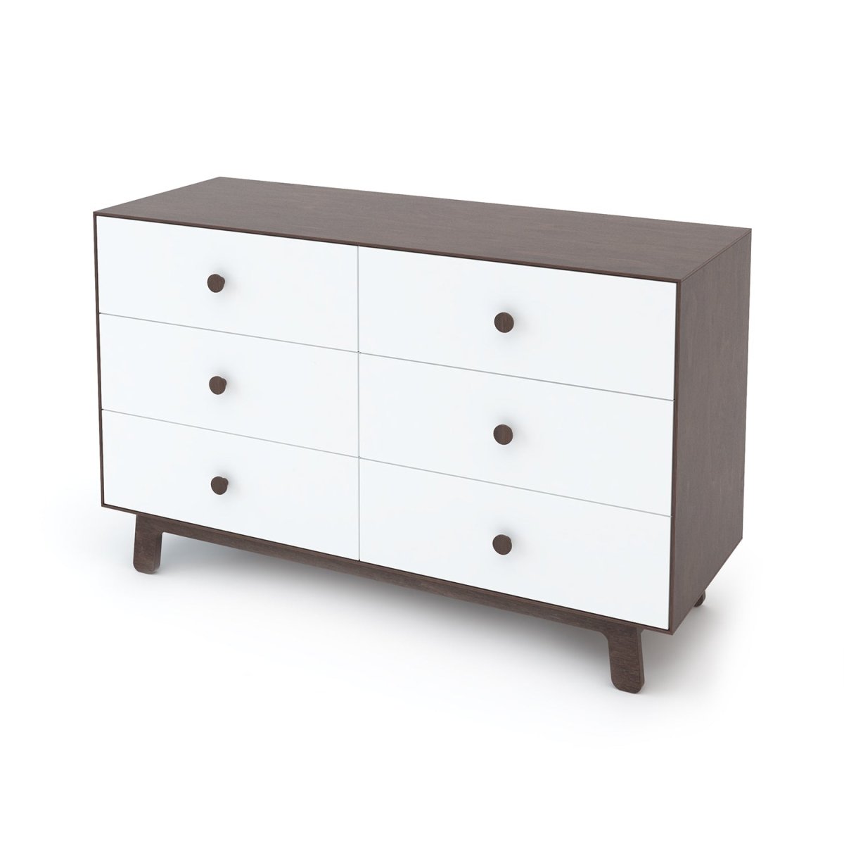 OEUF NYC - Commode Merlin 6 Tiroirs Sparrow - Noyer