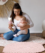 TODDLEKIND - Tapis de de Jeu Bébé Réversible Luxe | Sea Shell