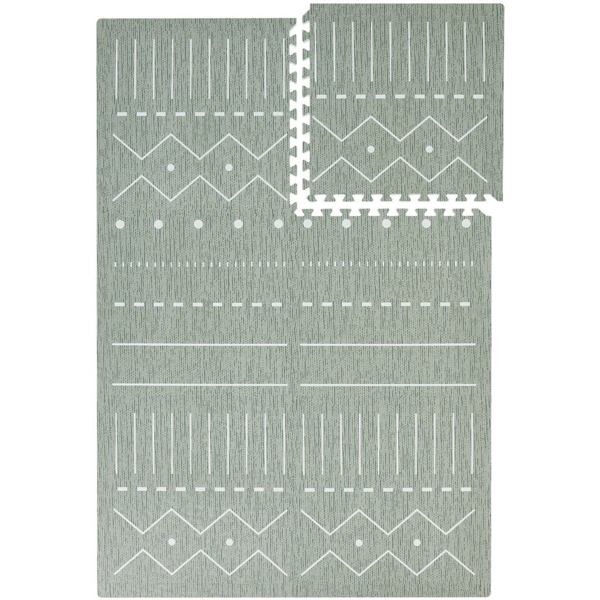 TODDLEKIND - Tapis de Jeu Bébé - Berbère - Moss