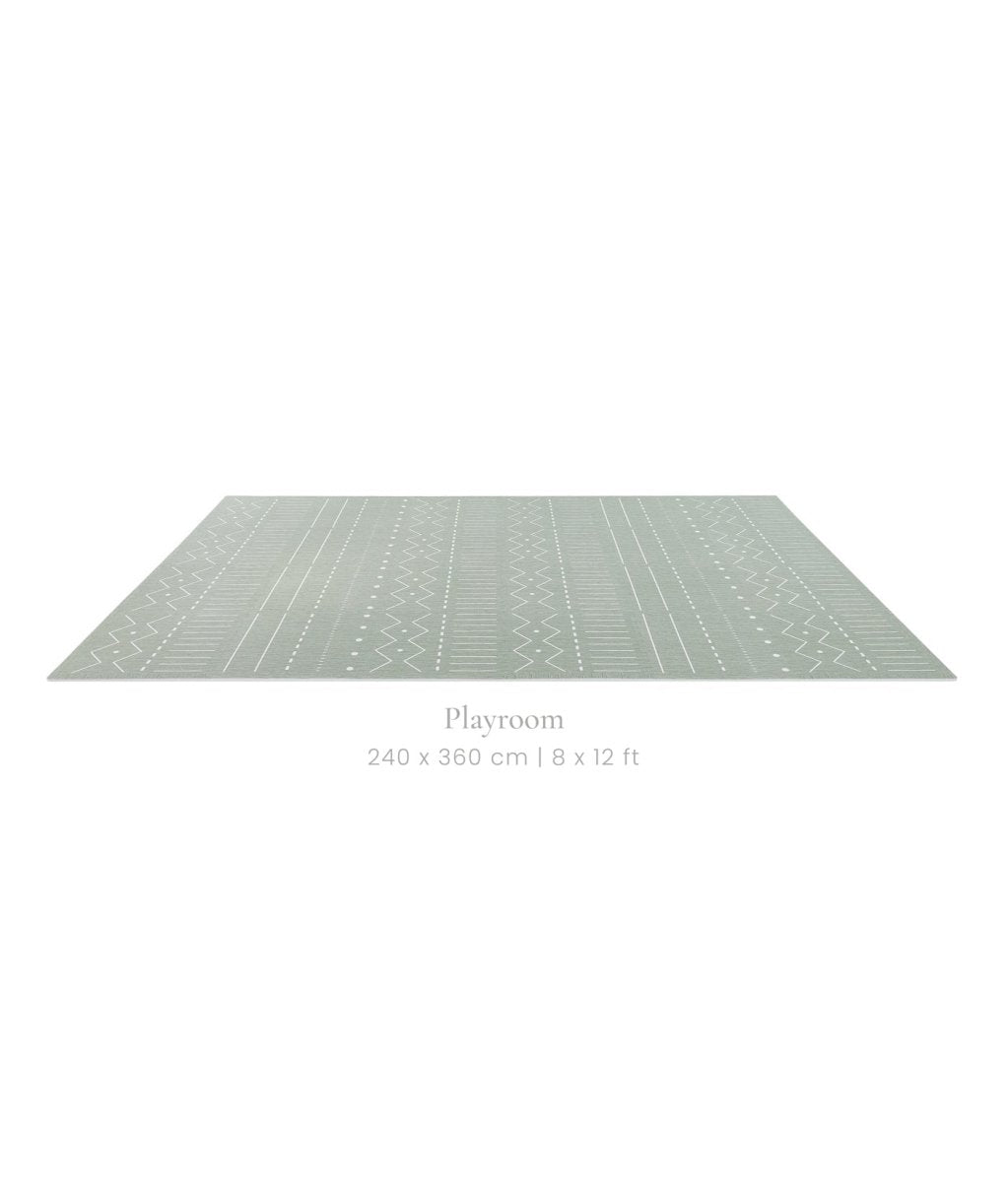 TODDLEKIND - Tapis de Jeu Bébé - Berbère - Moss