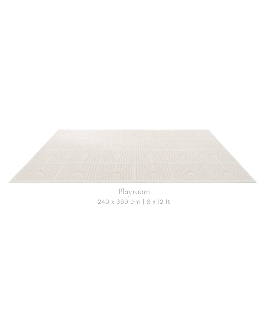 TODDLEKIND - Tapis de Jeu Bébé - Linear Linen