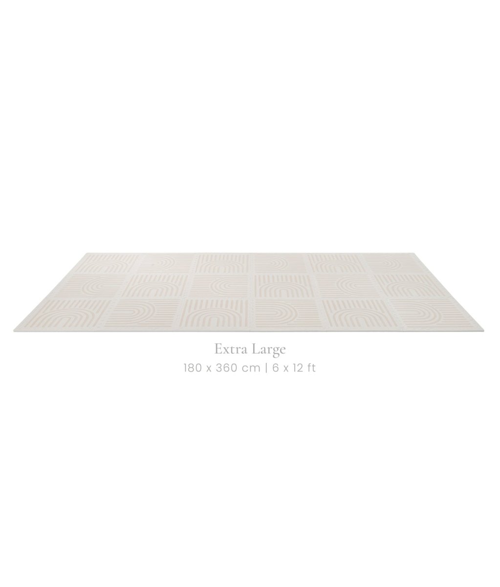 TODDLEKIND - Tapis de Jeu Bébé - Linear Linen