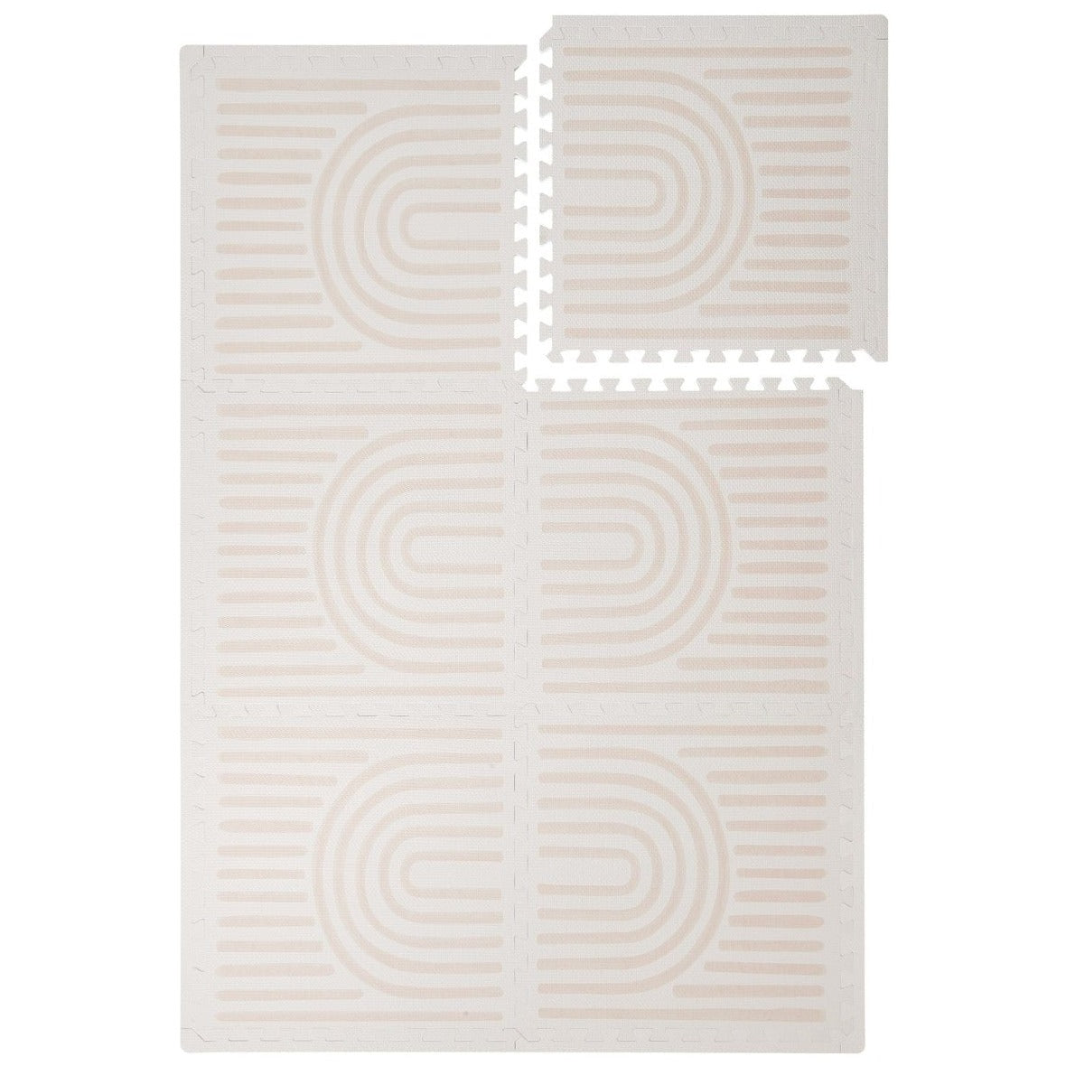 TODDLEKIND - Tapis de Jeu Bébé - Linear Linen