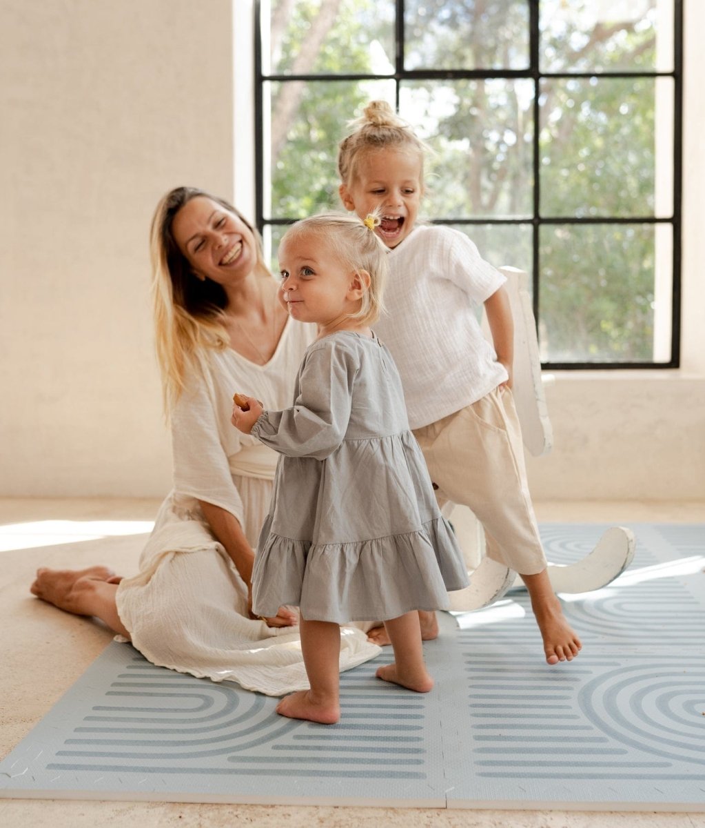 TODDLEKIND - Tapis de Jeu Bébé Linear - Minéral