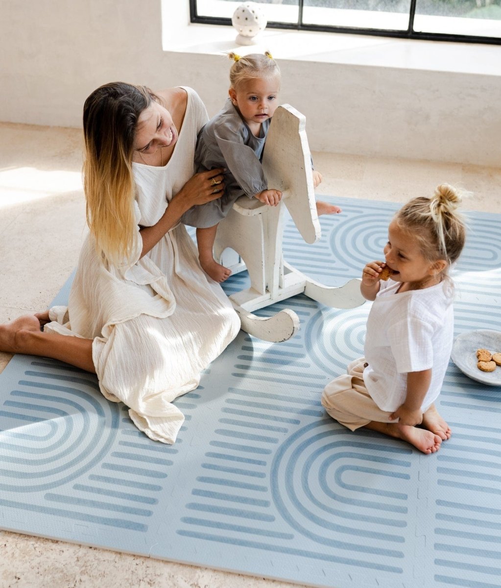 TODDLEKIND - Tapis de Jeu Bébé Linear - Minéral