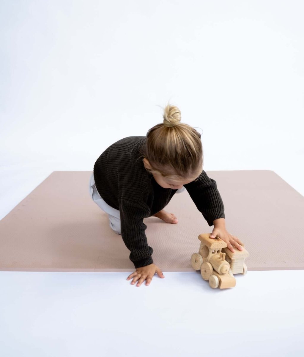 TODDLEKIND - Tapis de Jeu Bébé Puzzle Classique - Blush